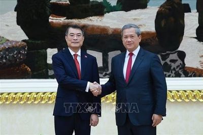 Báo chí Campuchia nêu bật kết quả chuyến thăm của Thủ tướng Lê Minh Hưng