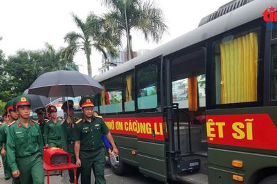 Hài cốt liệt sĩ tại Công viên Lê Thị Riêng sẽ được an táng tại Nghĩa trang Liệt sĩ TP Hồ Chí Minh
