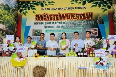 Biện Thượng quảng bá, kết nối tiêu thụ sản phẩm đặc trưng qua mạng xã hội