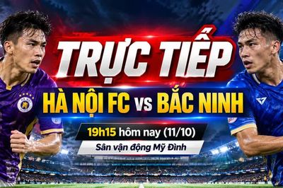 TRỰC TIẾP Hà Nội FC - Bắc Ninh 19h15 hôm nay (11/10): Chủ nhà đi tìm điểm số đầu tiên
