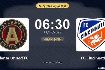 Nhận định Atlanta United FC vs FC Cincinnati: Khách quyết chặn đà sa sút