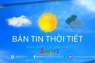 Dự báo thời tiết toàn tỉnh Sơn La ngày 12/10/2026