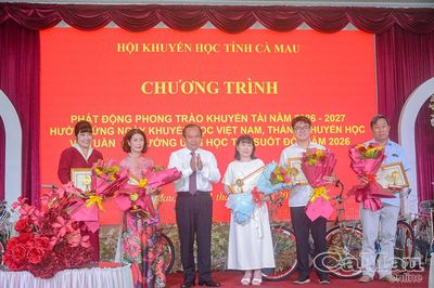 Cà Mau phát động phong trào khuyến tài năm 2026-2027