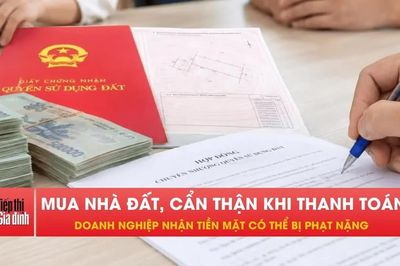 Nhận tiền mua bán bất động sản sai quy định bị phạt 300 triệu
