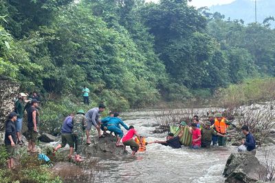 Tìm thấy thi thể người phụ nữ bị lũ cuốn mất tích ở Quảng Trị