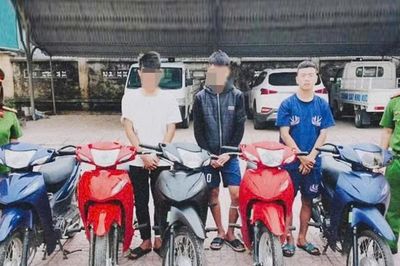Trộm xe máy ở Nghệ An đưa về Hà Tĩnh tiêu thụ