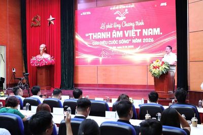 Phát động chương trình 'Thanh âm Việt Nam. Giai điệu cuộc sống' năm 2026