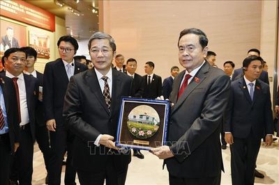 Chủ tịch Quốc hội Trần Thanh Mẫn thăm Bảo tàng Lịch sử Đảng Cộng sản Trung Quốc