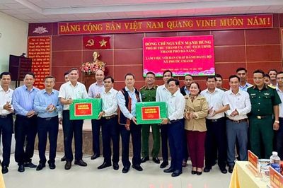 Phước Chánh tập trung phát triển kinh tế, nâng cao đời sống người dân