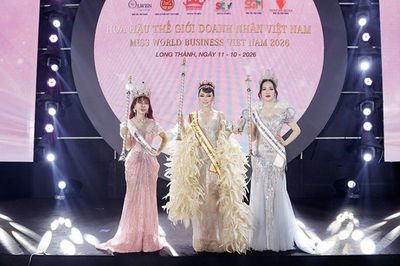 Bùi Thanh Vân đăng quang Hoa hậu Thế giới Doanh nhân Việt Nam 2026