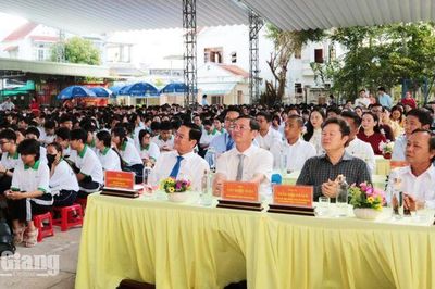600 học viên khai giảng các lớp nghề trung cấp tại An Giang