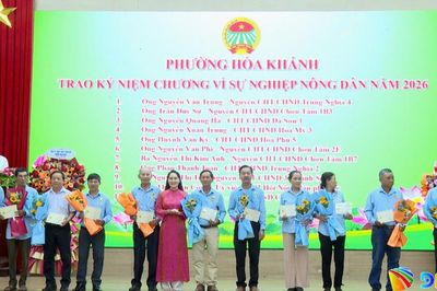 Phường Hòa Khánh có 219 cá nhân đăng ký danh hiệu nông dân sản xuất, kinh doanh giỏi
