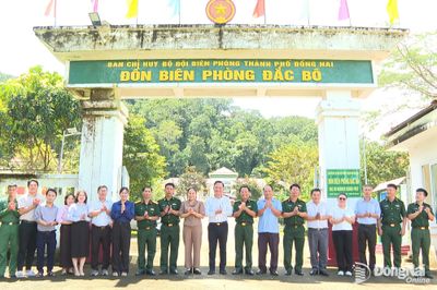Phường Biên Hòa hỗ trợ kinh phí xây dựng tượng đài ‘Nghe lời non nước’ tại Đồn biên phòng Đắc Bô