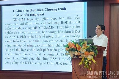 Phường Lương Văn Tri: Hơn 100 đại biểu tham gia tập huấn Tiểu dự án 1, Dự án 10