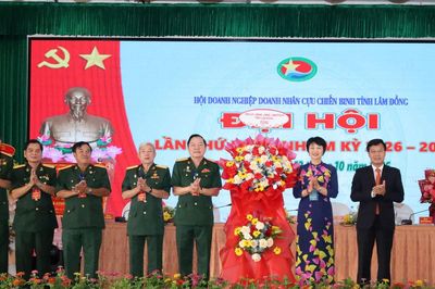 Đại hội Hội Doanh nghiệp, Doanh nhân cựu chiến binh tỉnh Lâm Đồng lần thứ I