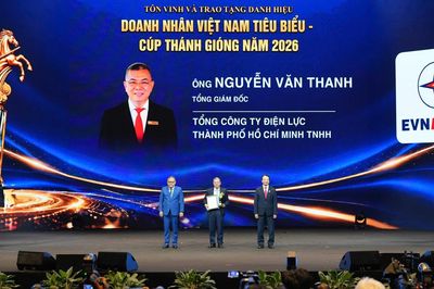 Tổng giám đốc EVNHCMC được vinh danh Cúp Thánh Gióng năm 2026