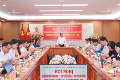 HĐND tỉnh Thái Nguyên sẽ tổ chức Kỳ họp thứ Chín vào ngày 14/10