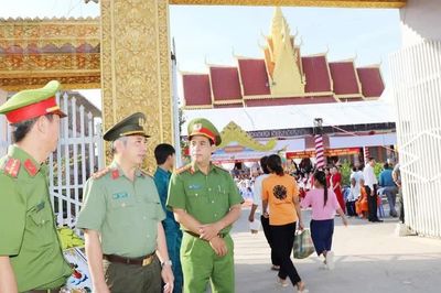 Bảo đảm an ninh trật tự, giúp người dân vui Lễ Sene Dolta yên lành