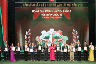 Tôn vinh 96 Nông dân Việt Nam xuất sắc 40 năm Đổi mới: Nhiều mô hình doanh thu hàng trăm tỷ đồng