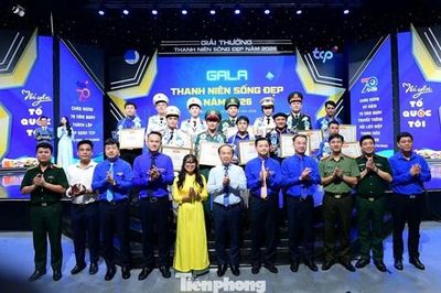 Tôn vinh 15 gương Thanh niên sống đẹp năm 2026