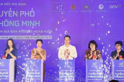 Ứng dụng công nghệ số trên trục 5 phố cổ Hà Nội