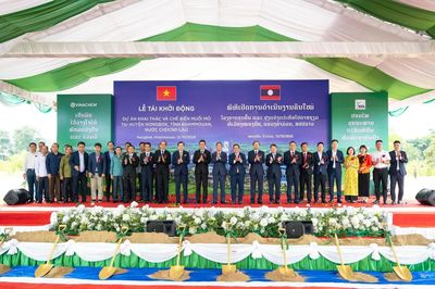 Vinachem tái khởi động dự án khai thác và chế biến muối mỏ 492 triệu USD tại Lào