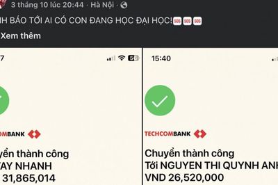 Cảnh báo bẫy vay tiền khi sinh viên tìm việc gia sư trên Facebook