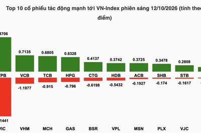 Nhận định chứng khoán 13/10: VN-Index thử thách vùng hỗ trợ 1.700 điểm