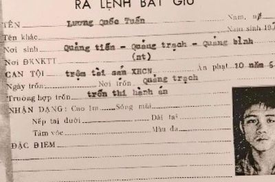 Hơn 30 năm truy bắt đối tượng truy nã trộm súng, trộm vàng