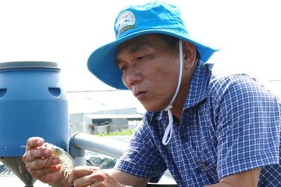 Lão nông Cà Mau lãi chục tỉ từ nuôi tôm công nghệ cao