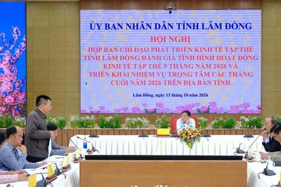 Tập trung tháo gỡ khó khăn, nâng cao hiệu quả kinh tế tập thể những tháng cuối năm 2026
