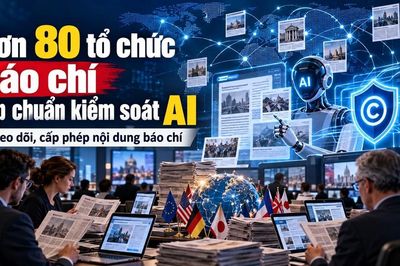 Hơn 80 tổ chức báo chí bắt tay kiểm soát AI sử dụng nội dung