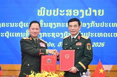 Thúc đẩy hợp tác quốc phòng Việt Nam-Lào ngày càng thực chất, hiệu quả