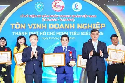Thành phố Hồ Chí Minh tôn vinh doanh nghiệp, doanh nhân tiêu biểu năm 2026