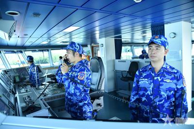 Vùng Cảnh sát biển 4: Từ buồng máy đến boong tàu, sẵn sàng cho hội thi, hội thao năm 2026