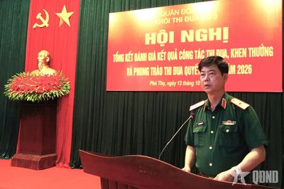 Khối thi đua số 3 (Quân đoàn 12): Gắn phong trào thi đua với thực hiện nhiệm vụ chính trị
