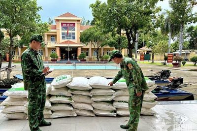 Bộ đội Biên phòng tỉnh Đồng Tháp bắt 3 vụ vận chuyển đường cát lậu