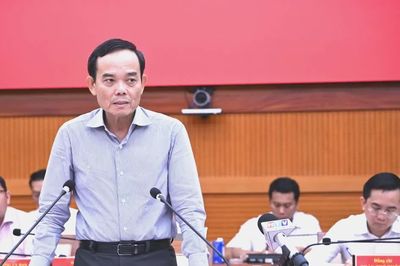 Bí thư Thành ủy TPHCM Trần Lưu Quang làm việc với Tập đoàn Becamex