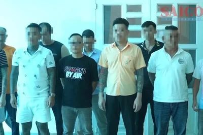 Đồng Nai bắt 10 đối tượng sản xuất phim 'giang hồ mạng'