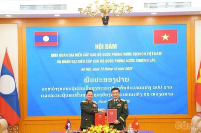 Quốc phòng tiếp tục là trụ cột quan trọng trong quan hệ Việt Nam – Lào
