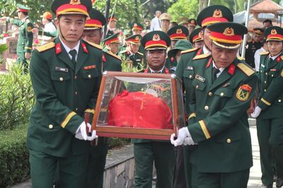 Truyền hình trực tiếp Lễ truy điệu, an táng 1.009 hài cốt liệt sĩ tại 4 địa phương