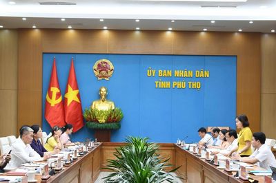 Đoàn công tác của Hội đồng phối hợp phổ biến, giáo dục pháp luật Trung ương làm việc tại tỉnh Phú Thọ