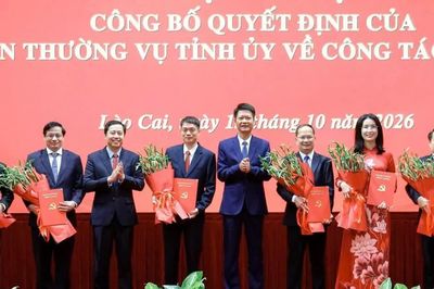 Công bố quyết định của Ban Thường vụ Tỉnh ủy Lào Cai về công tác cán bộ