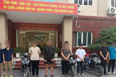 Triệu tập 8 thanh thiếu niên lạng lách, chạy xe tốc độ cao