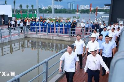 Thủ tướng Lê Minh Hưng kiểm tra hai dự án trọng điểm tại Thành phố Hồ Chí Minh