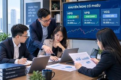 Chứng khoán khuyến nghị khả quan với HPG, VPB và theo dõi VCG