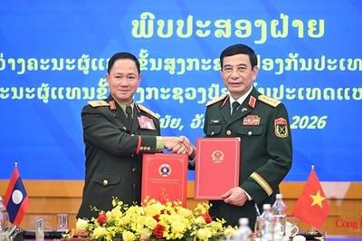 Việt Nam - Lào: Ký kết Kế hoạch hợp tác quốc phòng năm 2027