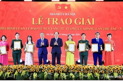 Hà Nội: 126 tác phẩm đoạt giải Cuộc thi chính luận bảo vệ nền tảng tư tưởng của Đảng