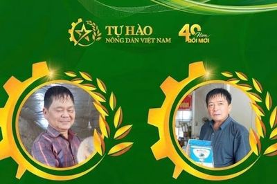Bắc Ninh có 2 nông dân được tôn vinh “Nông dân Việt Nam xuất sắc 40 năm Đổi mới”