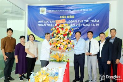 Ủy ban MTTQ Việt Nam thành phố Đồng Nai chúc mừng cộng đồng doanh nghiệp Ngày Doanh nhân Việt Nam